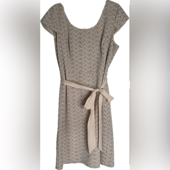 Jacques Vert Pink/Taupe Dress and Jacket Set - Picture 3 of 6